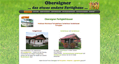 Desktop Screenshot of holz-haus.at